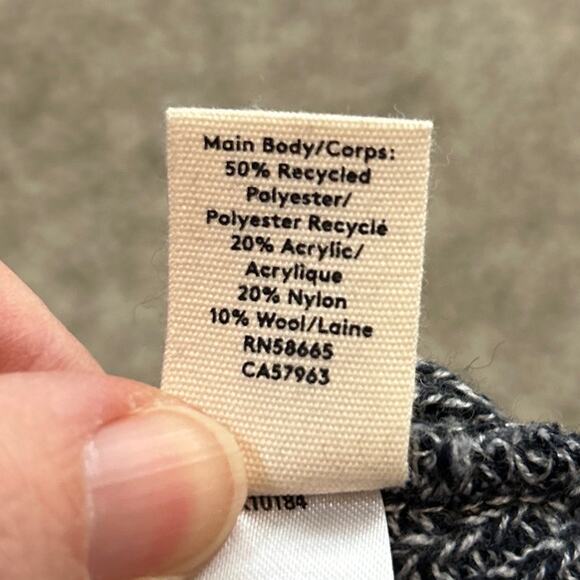 NEW Open Edit Wool BlendBeanie Winter Stocking Hat Adult One Size Winter Knit - Picture 4 of 4